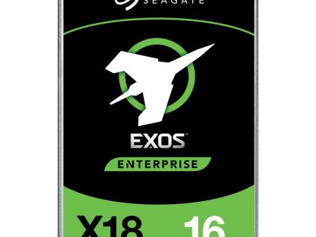 Seagate Exos X18 Enterprise Hard Drive - 16TB   3.5-inch   SATA-III   7200 RPM   256MB Buffer Online