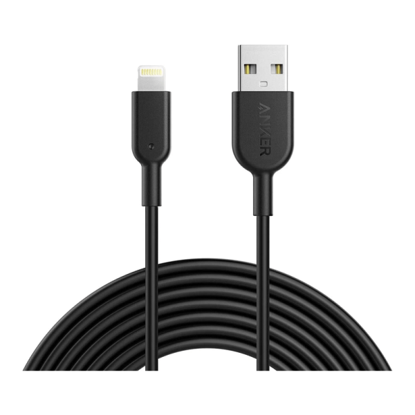 Anker PowerLine II Lightning Cable - USB 2.0   1.8m   Black For Discount