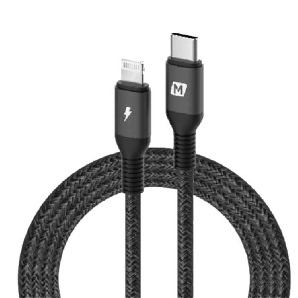 Momax Elite link USB-C to Lightning Cable - 2.2 Meter   Black on Sale