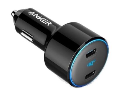 Anker PowerDrive+ III Duo Ultra-Compact High Speed Car Charger - 48W   USB-C   Black Online now