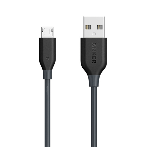 Anker PowerLine Micro USB Cable - USB 2.0   1.8m   Black Online