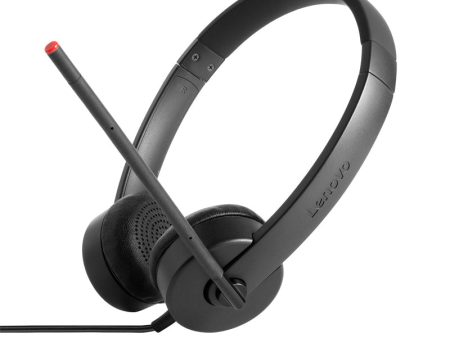 Lenovo Essential Stereo Analog Headset - 3.5mm   Wired   Stereo   Black Online Sale