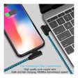 USB A to Lightning Charging Cable - Lightning   Blue   Pack of 3 - Cable Sale