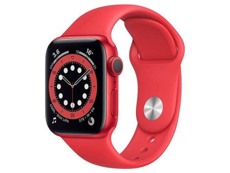 Apple Watch Series 6 - OLED   32GB   44mm   Bluetooth   Wi-FI   Cellular   Red Online Hot Sale