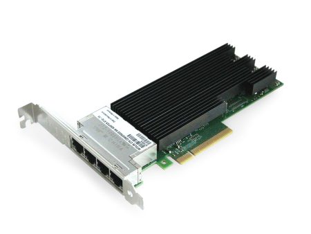 Dell 008XJ7 Intel X710-T4 Quad-Port 10GB RJ-45 Low Profile PCIe Converged NIC For Discount