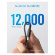 Anker PowerLine II Lightning Cable - USB 2.0   0.9m   Black Supply