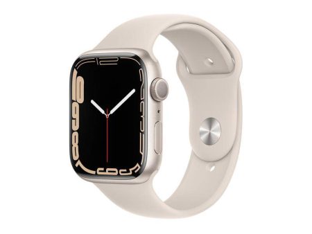 Apple Watch Series 7 - OLED   32GB   41mm   Bluetooth   Wi-Fi   Starlight on Sale