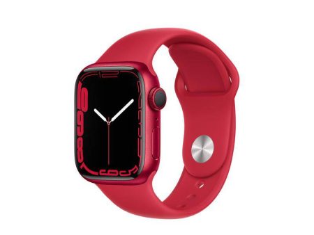 Apple Watch Series 7 - OLED   32GB   41mm   Bluetooth   Wi-Fi   Red Hot on Sale