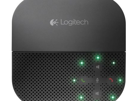 Logitech Mobile Speakerphone P710E - Bluetooth   Wireless   Microphone   Black on Sale