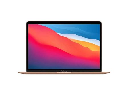 Apple MacBook Air - 13.3    M1   8-Core CPU   7-Core GPU   8GB RAM   256GB SSD   Arb Eng   Gold   1YW Online Hot Sale