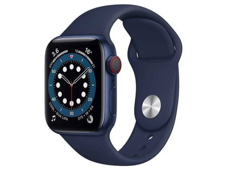 Apple Watch Series 6 - OLED   32GB   40mm   Bluetooth   Wi-Fi   Cellular   Blue Online Sale