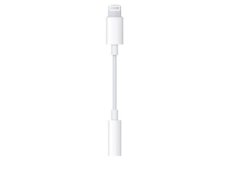 Apple Lightning to 3.5mm Headphone Jack Adapter – White For Cheap