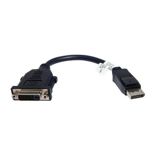 PNY DisplayPort to DVI-D Video Adapter  - DisplayPort   DVI-D   Black - Cable For Sale