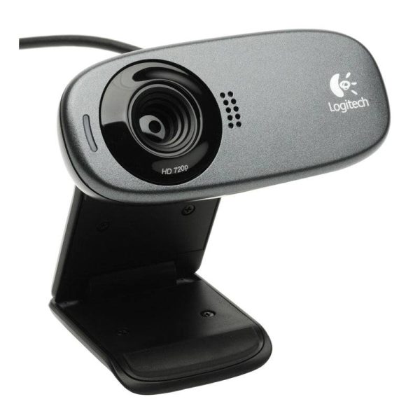 Logitech Webcam C310 - 5MP   HD 720p   USB 2.0   Black - Webcam Fashion