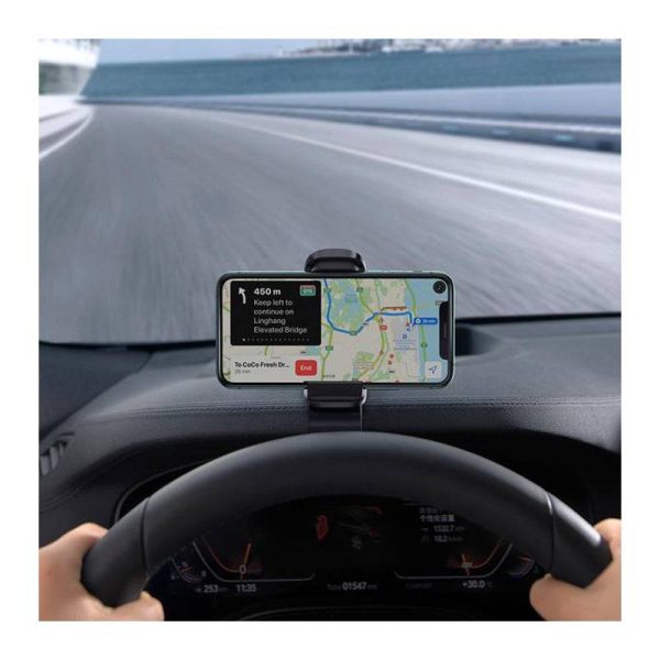 Baseus Big Mouth Pro Car Mount - Car Mounts   Black Discount