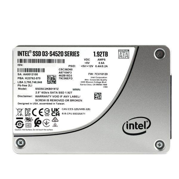 New in Box Solidigm SSDSC2KB019TZ01 1.92TB SSD SATA 2.5  6Gbps Enterprise SSD For Discount