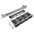 Dell R520   R720   R730 8B LFF Upgrade Kit Sliding Rails + Bezel + 3.5  Caddies Cheap