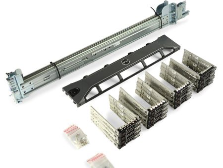 Dell PowerEdge R720  R730 16B   R820 Upgrade Kit Sliding Rails + Bezel + Caddies on Sale