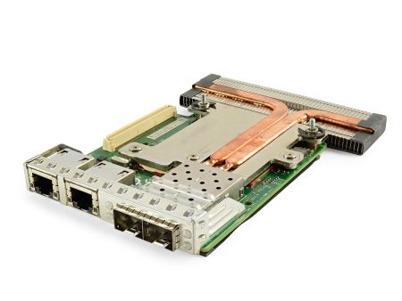 Dell 0C63DV Dual-Port 10GB SFP+ + Dual-Port 1GB RJ-45 Network Daughter Card Online now